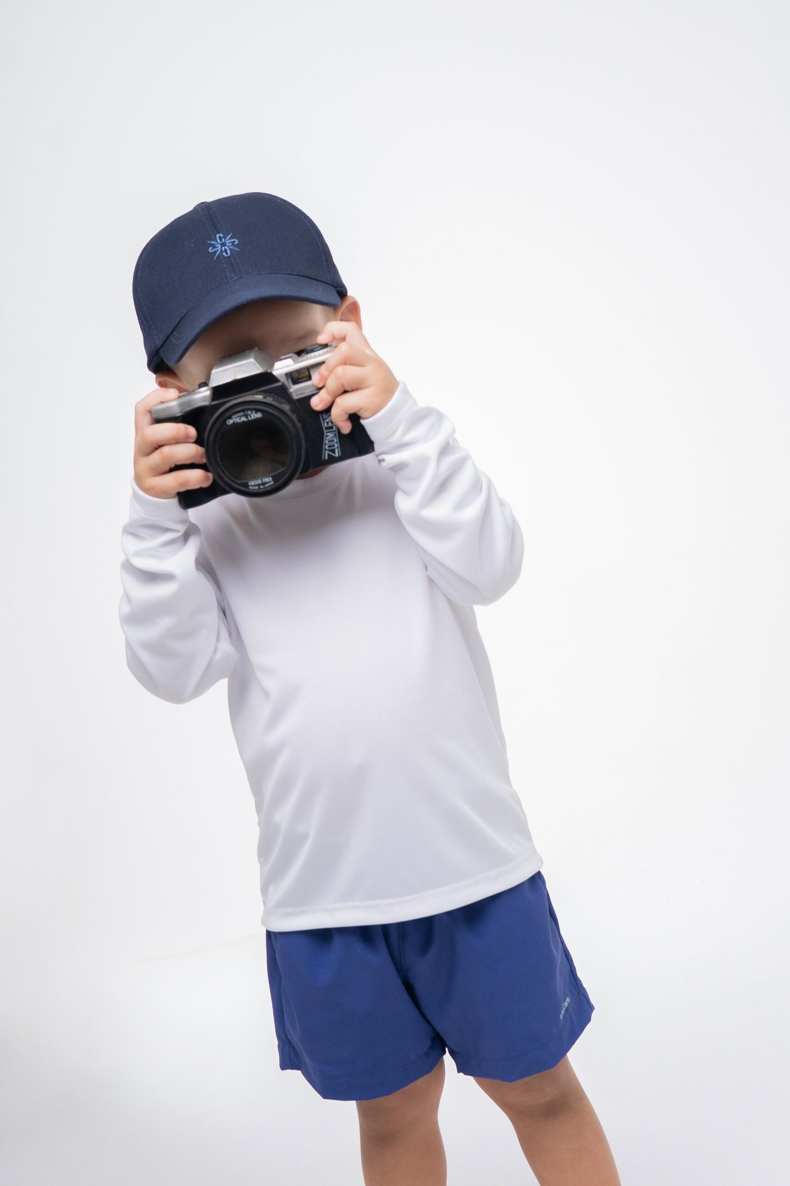 Camiseta Infantil Unissex Manga Longa UV Basica - Imagem 4