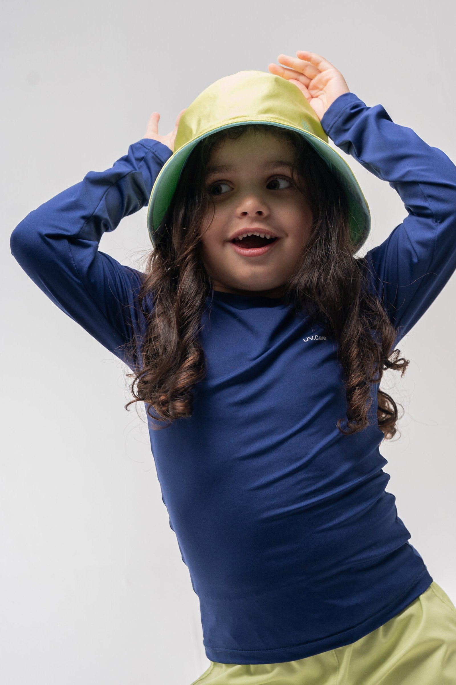 Camiseta Infantil Unissex Manga Longa UV Basica - Imagem 11