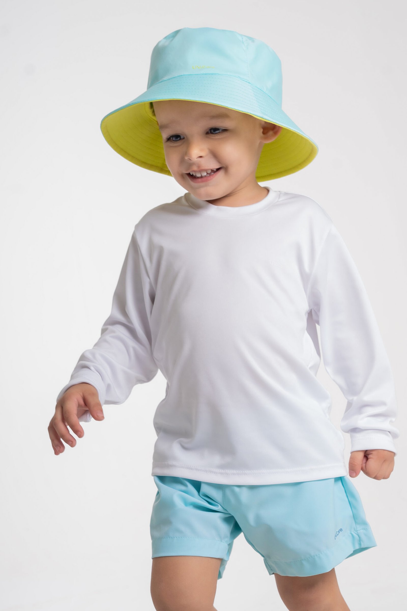 Camiseta Infantil Unissex Manga Longa UV Basica - Imagem 5