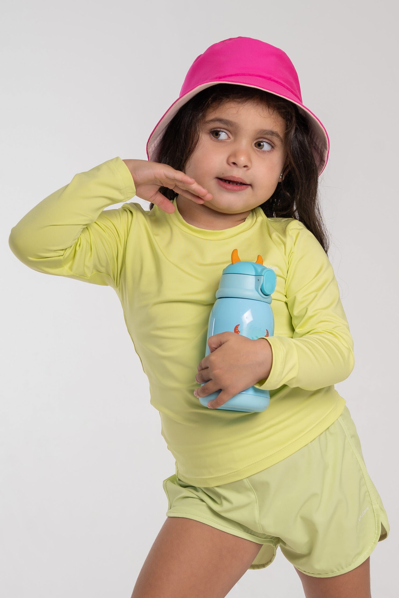 Camiseta Infantil Unissex Manga Longa UV Basica - Imagem 7
